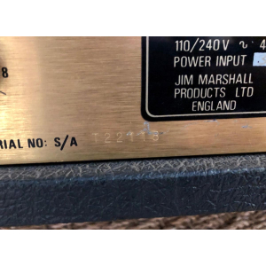 Marshall JCM 800 Lead Series Model 2210 Volume Head with Reverb 1985