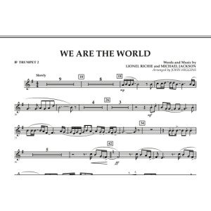 We Are The World - Bb-Trompete 2