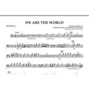 We Are The World - Posaune 1