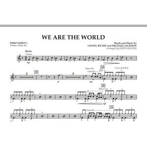 We Are The World - Percussion 1