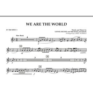We Are The World - Bb Trumpet 1