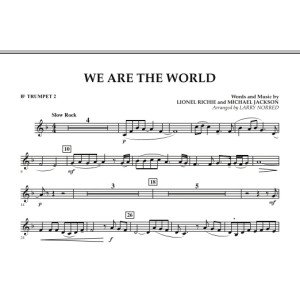 We Are The World - Bb Trumpet 2