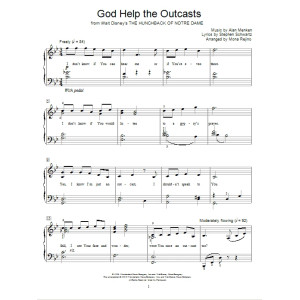God Help The Outcasts (from The Hunchback Of Notre Dame)