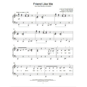Friend Like Me (aus Aladdin) (arr. Mona Rejino)