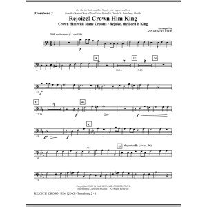 Rejoice! Crown Him King - Trombone 2