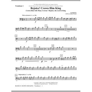 Rejoice! Crown Him King - Trombone 1
