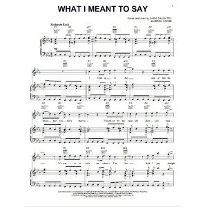 What I Meant To Say