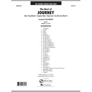 The Best Of Journey - Full Score