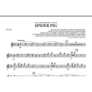 Spider Pig (from The Simpsons Movie) - Flute