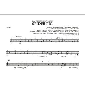 Spider Pig (from The Simpsons Movie) - F Horn