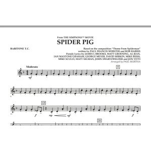 Spider Pig (from The Simpsons Movie) - Baritone T.C.