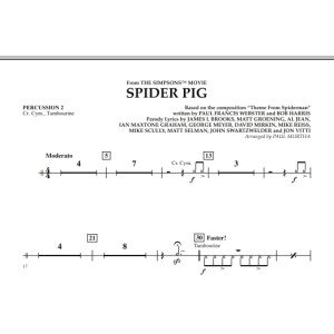 Spider Pig (from The Simpsons Movie) - Percussion 2