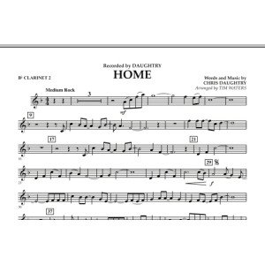 Home - Bb Clarinet 2