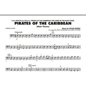 Pirates Of The Caribbean (Main Theme) - String Bass