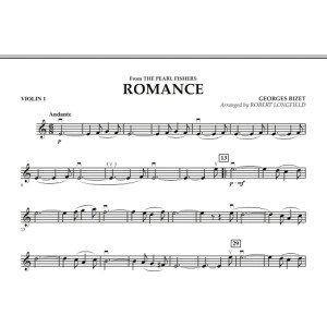 Romance (from The Pearl Fishers) - Violin 1