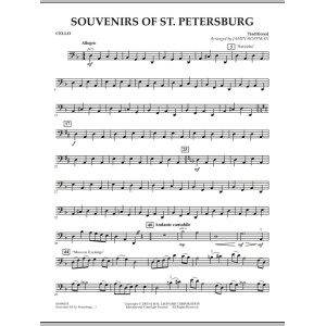 Souvenirs Of St. Petersburg - Cello