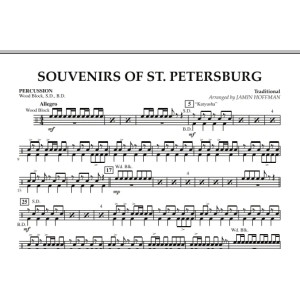 Souvenirs Of St. Petersburg - Percussion