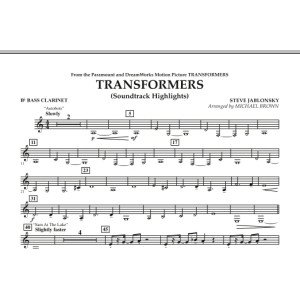 Transformers Soundtrack Highlights - Bb Bass Clarinet