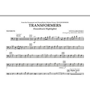 Transformers Soundtrack Highlights - Trombone