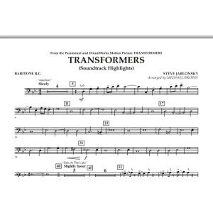 Transformers Soundtrack Highlights - Baritone B.C.