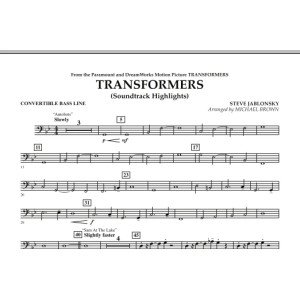 Transformers Soundtrack Highlights - Convertible Bass Line