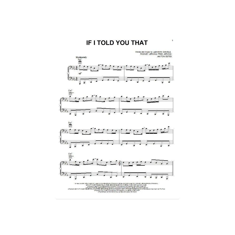 If I Told You That