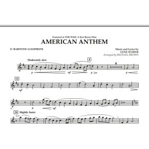 American Anthem (from The War) - Eb Baritone Saxophone