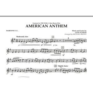 American Anthem (from The War) - Baritone T.C.