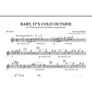 Baby, It's Cold Outside - Piccolo