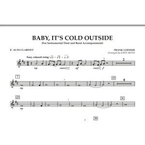 Baby, It's Cold Outside - Eb Alto Clarinet