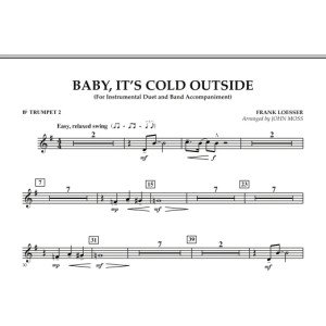 Baby, It's Cold Outside - Bb Trumpet 2