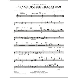 Selections from The Nightmare Before Christmas - Piccolo