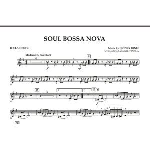 Soul Bossa Nova - Bb Clarinet 2