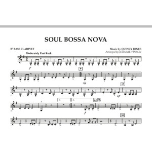 Soul Bossa Nova - Bb Bass Clarinet