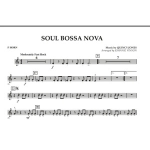 Soul Bossa Nova - F Horn