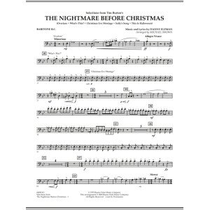 Selections from The Nightmare Before Christmas - Baritone B.C.