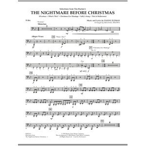 Selections from The Nightmare Before Christmas - Tuba