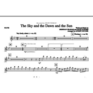 The Sky And The Dawn And The Sun - Flute