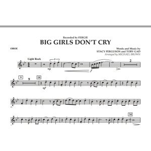 Big Girls Don't Cry - Oboe