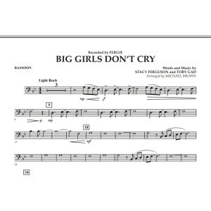 Big Girls Don't Cry - Bassoon