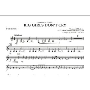 Big Girls Don't Cry - Bb Clarinet 3