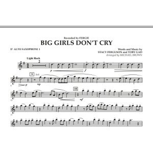 Big Girls Don''t Cry - Eb Altsaxophon 1