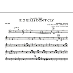 Big Girls Don't Cry - F Horn