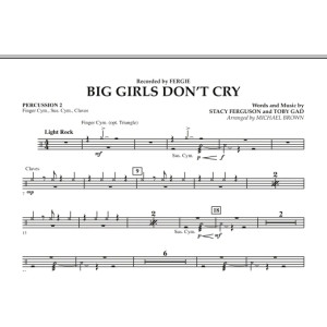 Big Girls Don't Cry - Percussion 2
