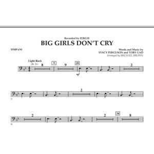Big Girls Don't Cry - Timpani