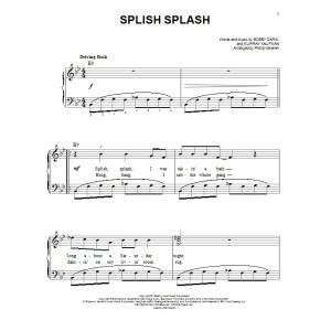 Splish Splash (arr. Phillip Keveren)
