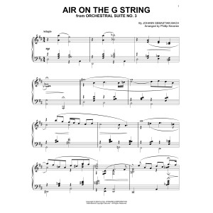Air On The G String [Jazz version] (arr. Phillip Keveren)