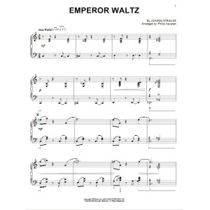 Kaiserwalzer [Jazz-Version] (arr. Phillip Keveren)