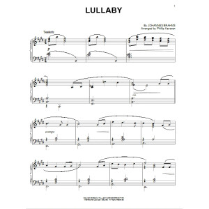 Wiegenlied [Jazz-Version] (arr. Phillip Keveren)
