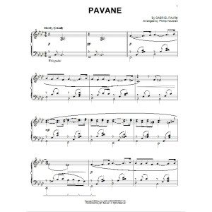 Pavane [Jazz version] (arr. Phillip Keveren)